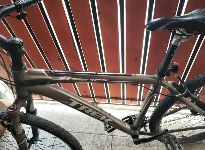 Bicicleta Trek gris de montaña - 3