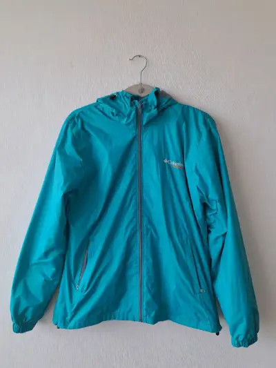 Cortaviento Columbia Titanium Turquesa - miniatura 1