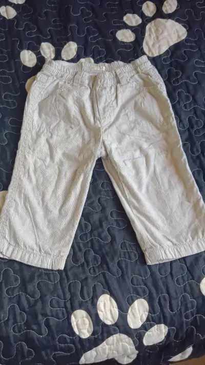 Pantalones beige para niños - miniatura 1