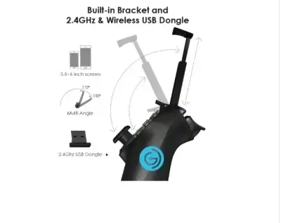 Mando Gamesir t1 s  con soporte para celular. - miniatura 5