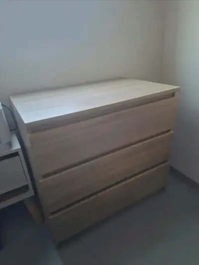 Cómoda de madera clara (melamina) - miniatura 2