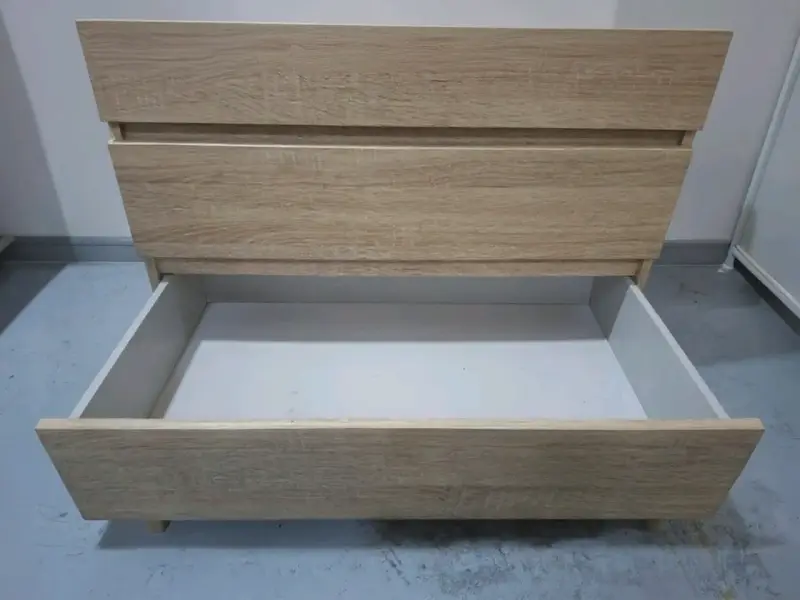 Cómoda de madera clara (melamina) - 3