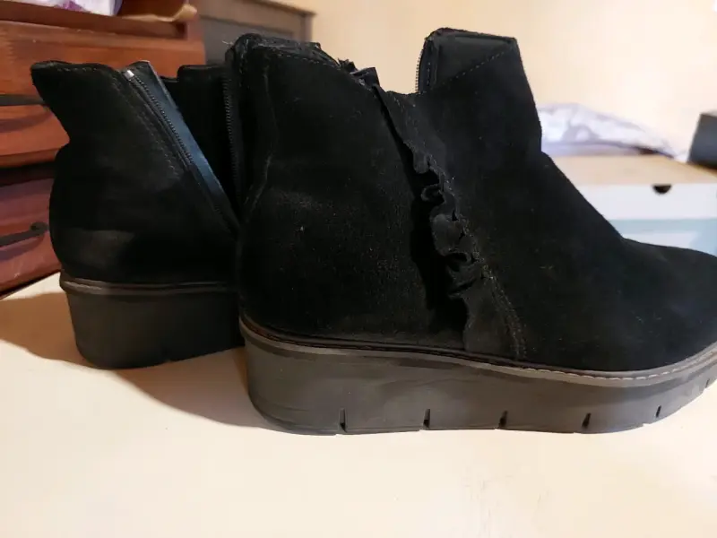 Botines negros mujer Clarks - 3
