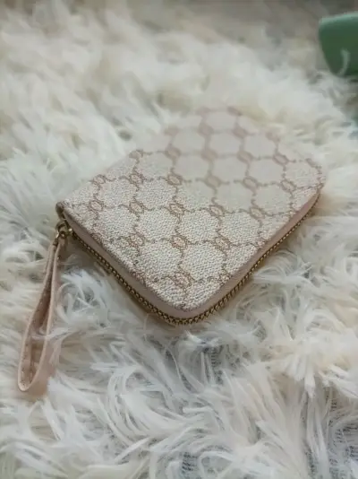 Monedero rosa estampado - miniatura 2