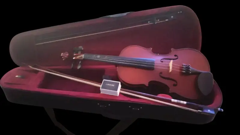 Violín con estuche y arco - 4