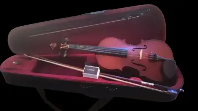 Violín con estuche y arco - miniatura 4