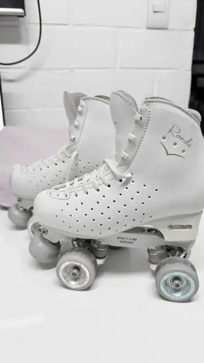 Patines artísticos blancos Rondo - miniatura 1