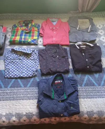 Camisa casual de cuadros - miniatura 1
