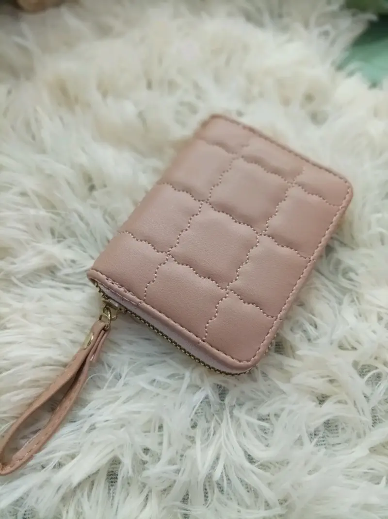 Monedero Rosa acolchado elegante - 2