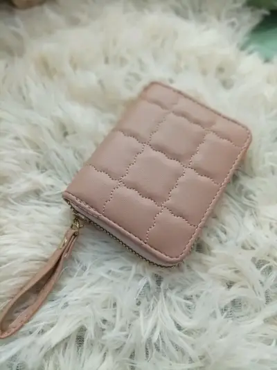 Monedero Rosa acolchado elegante - miniatura 2
