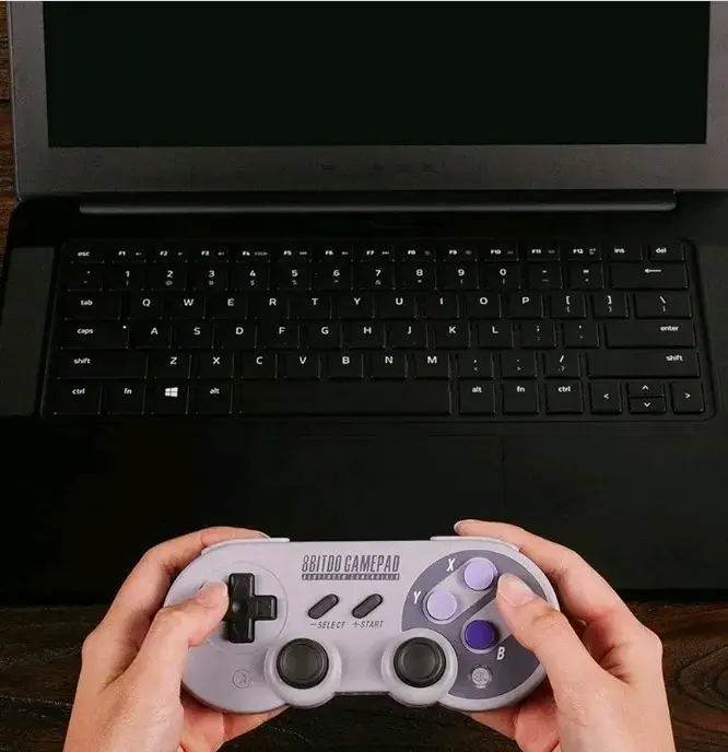 Control 8Bitdo  SN30 pro snes edition open box. - 5