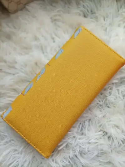 Cartera estampada amarillo floral - miniatura 3