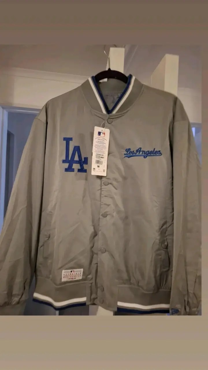 Chaqueta gris Los Angeles nueva - 4