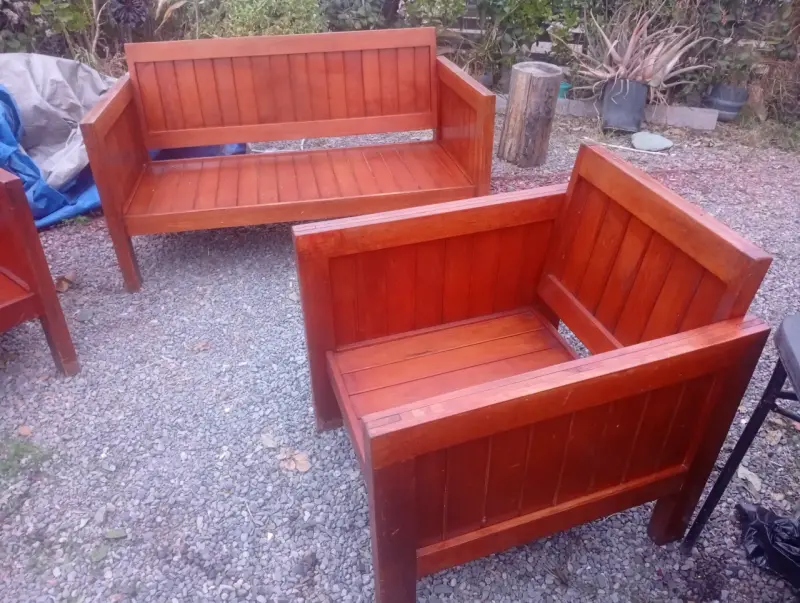 Sillónes de madera - 3
