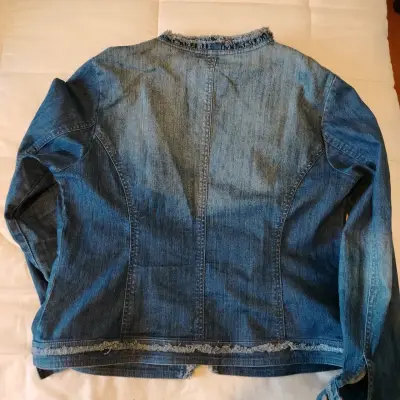 Blazer mezclilla y chaqueta sin mangas - miniatura 2
