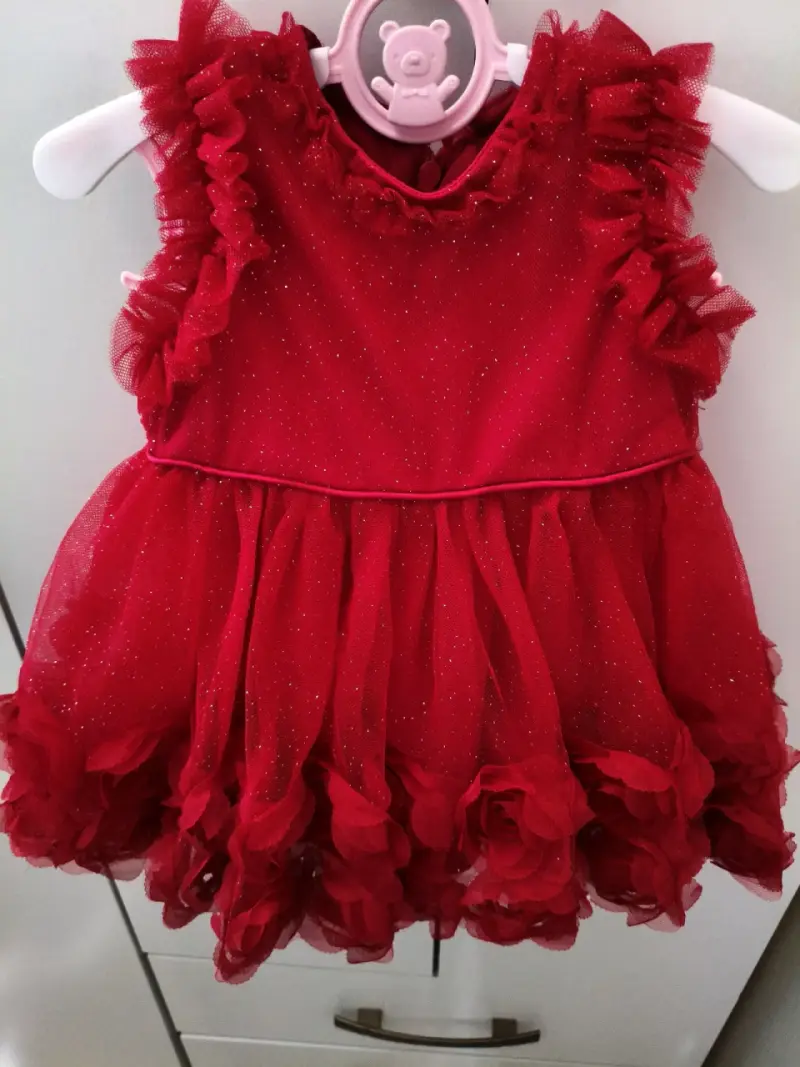Vestido rojo Limonada para bebé - 2