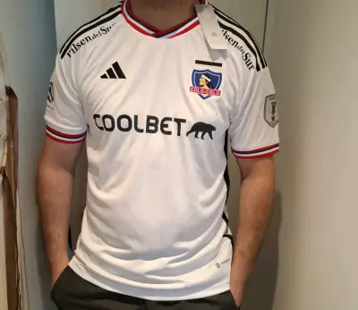 Camiseta blanca de fútbol Colo-Colo - miniatura 1