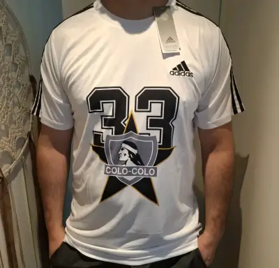 Camiseta blanca de fútbol Colo-Colo - miniatura 2