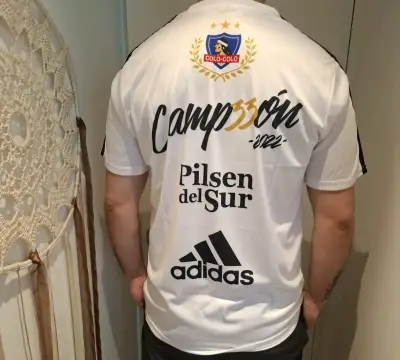 Camiseta blanca de fútbol Colo-Colo - miniatura 3