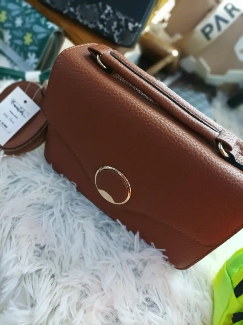 Cartera marrón elegante Liquidación - 2