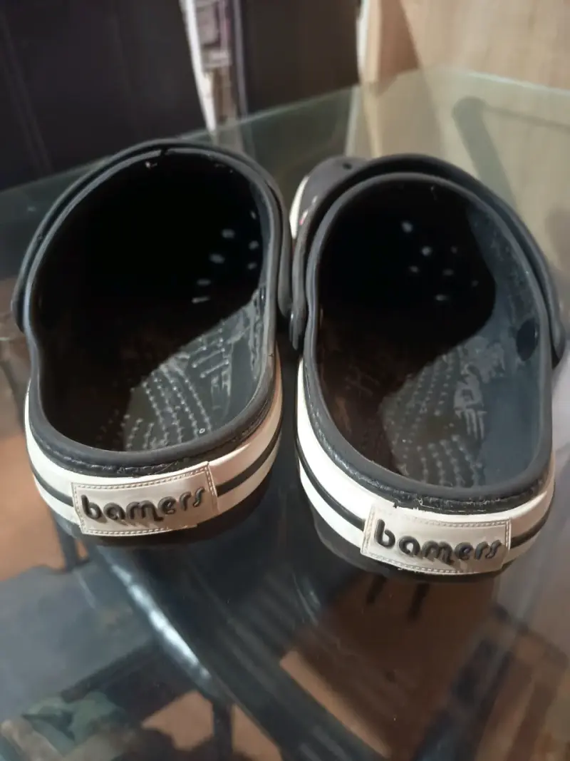 Chalas bamers negras #36- 37 - 2