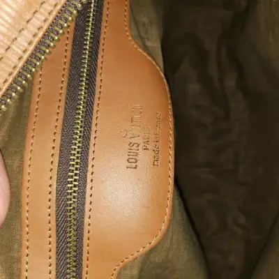 Morral de cuero café - miniatura 5