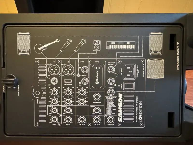 Parlantes Samson XP300 - 4