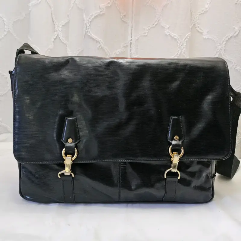 Bolso mensajero negro - 3