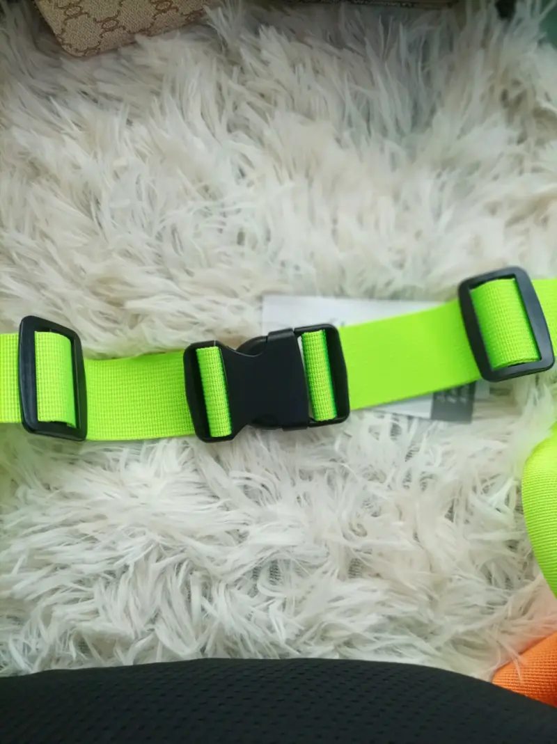 Banano verde neón unisex Gebaina 1980 - 3