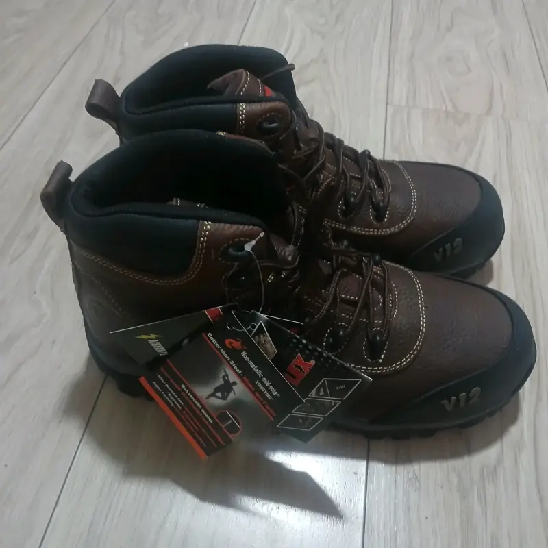 Botas de trabajo marrón V12 - 3