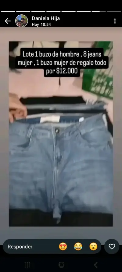 Lote de jeans y buzos - miniatura 1