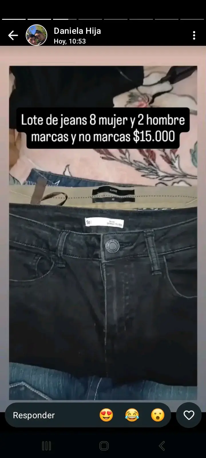 Lote de jeans y buzos - 4