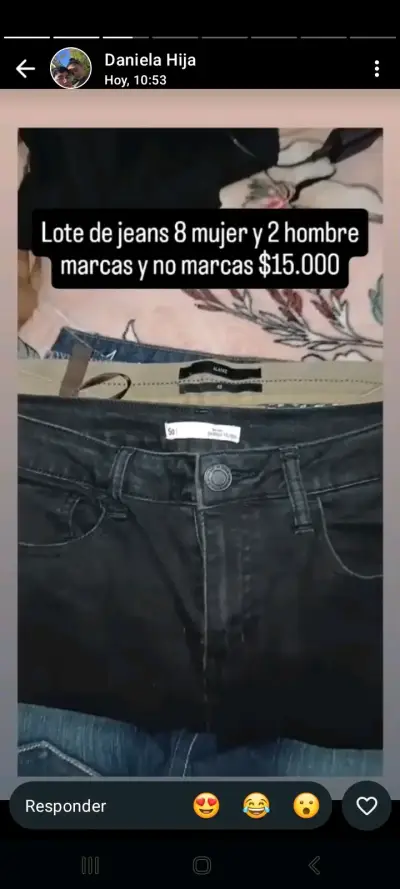 Lote de jeans y buzos - miniatura 4