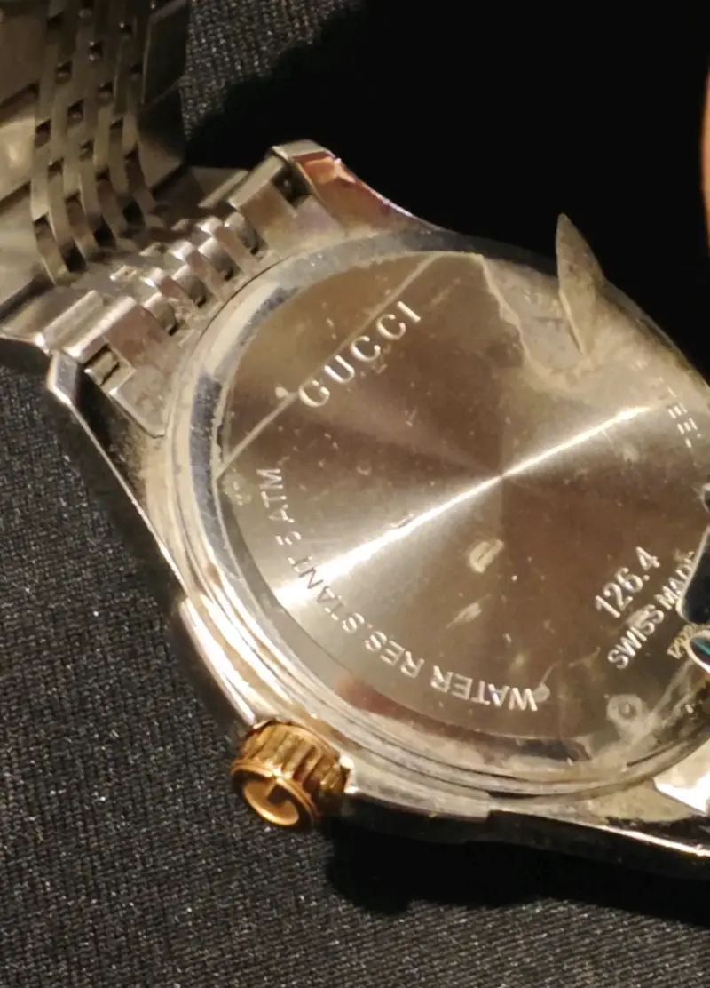 Reloj Gucci acero bicolor - 3