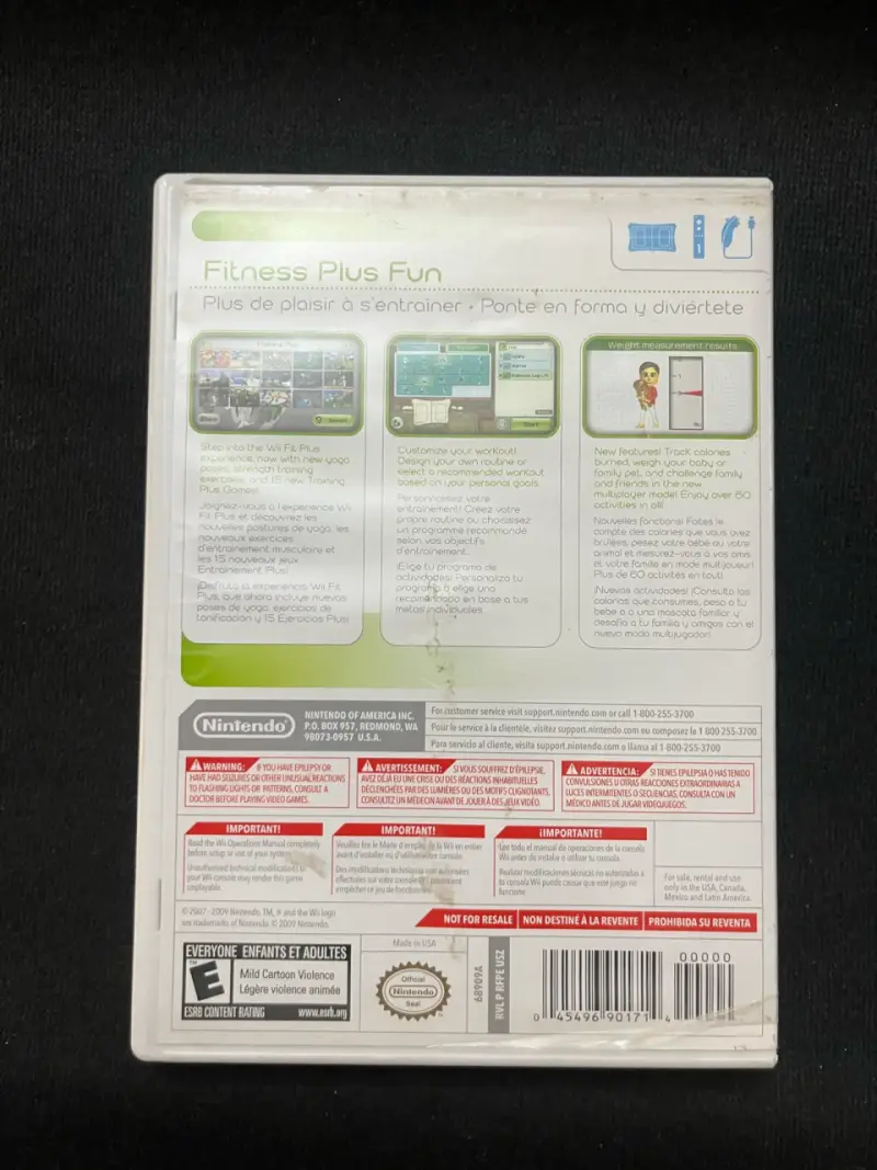 COMBO Nintendo Balance Board + Wii Fit — Funciona - 4