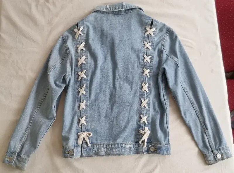 Chaqueta denim mujer talla M - 4
