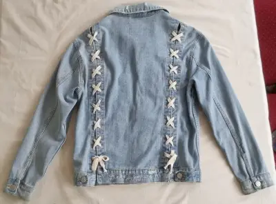 Chaqueta denim mujer talla M - miniatura 4