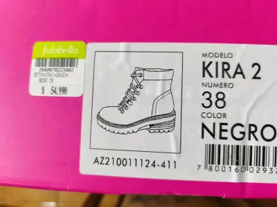 Botines negros modelo KIRA 2 - miniatura 1