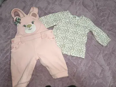 Conjunto bebé con diseño de osito Limonada - miniatura 5
