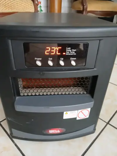 Estufa  eléctrica infrarrojo Well - miniatura 1