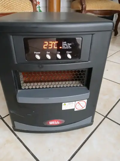 Estufa  eléctrica infrarrojo Well - miniatura 2