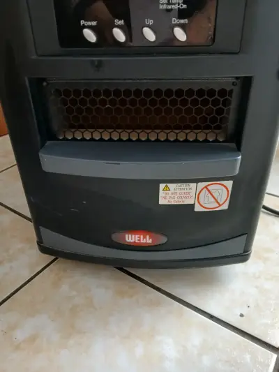 Estufa  eléctrica infrarrojo Well - miniatura 4