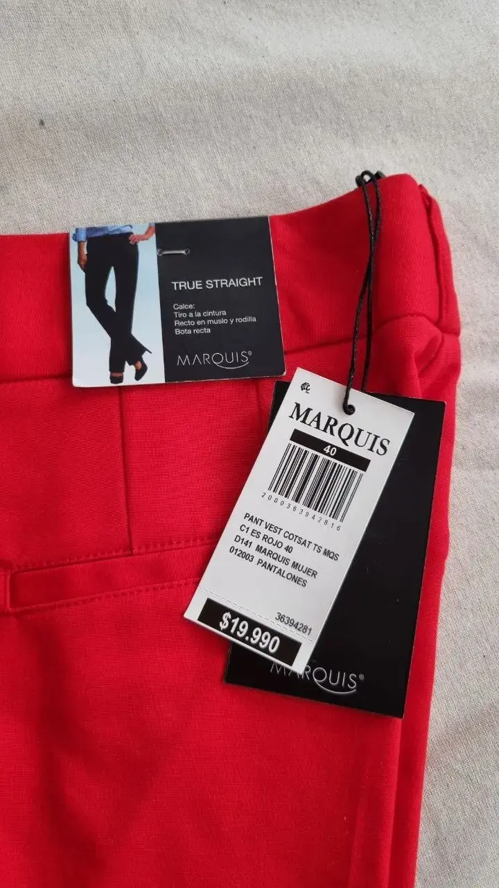 Pantalones rojos nuevos - 2