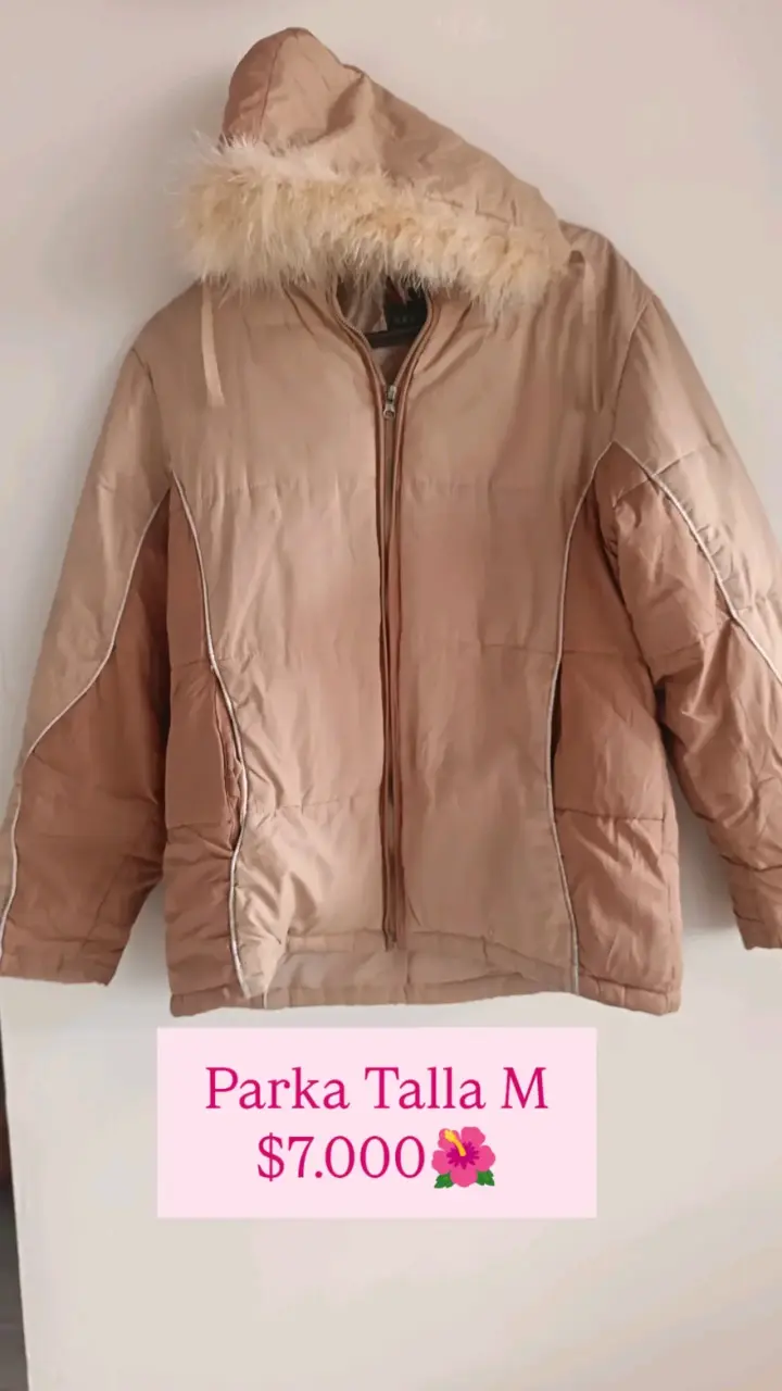 Parka negra talla XL - 2
