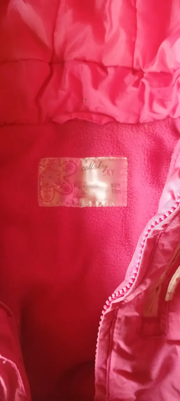 Chaqueta rosada para niña - 2