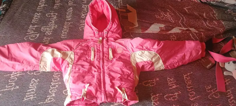Chaqueta rosada para niña - 3