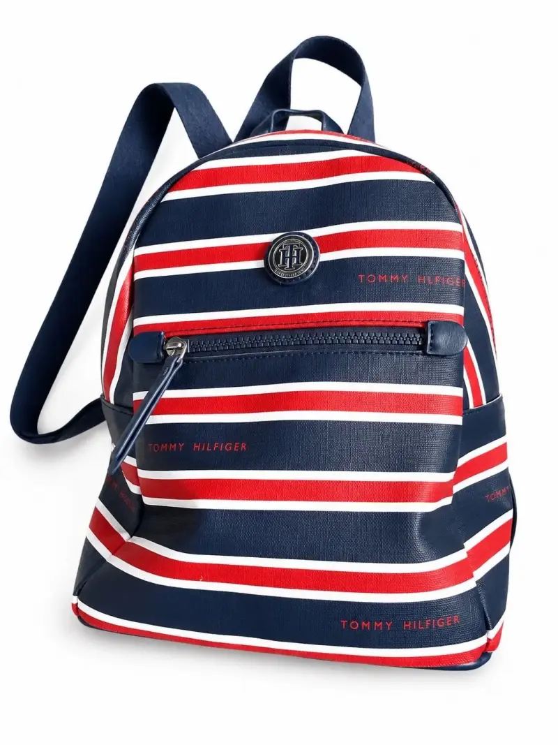 Mochila Tommy Hilfiger rayada