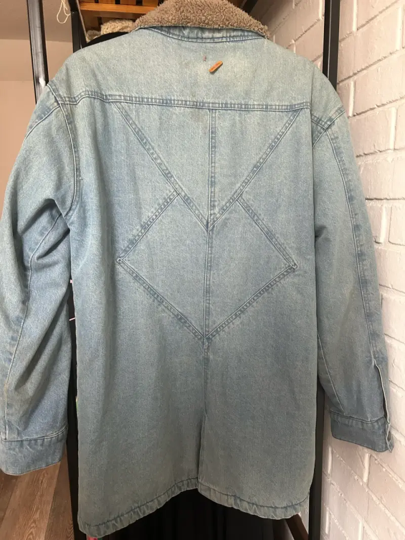 Chaqueta de mezclilla con chiporro - 3