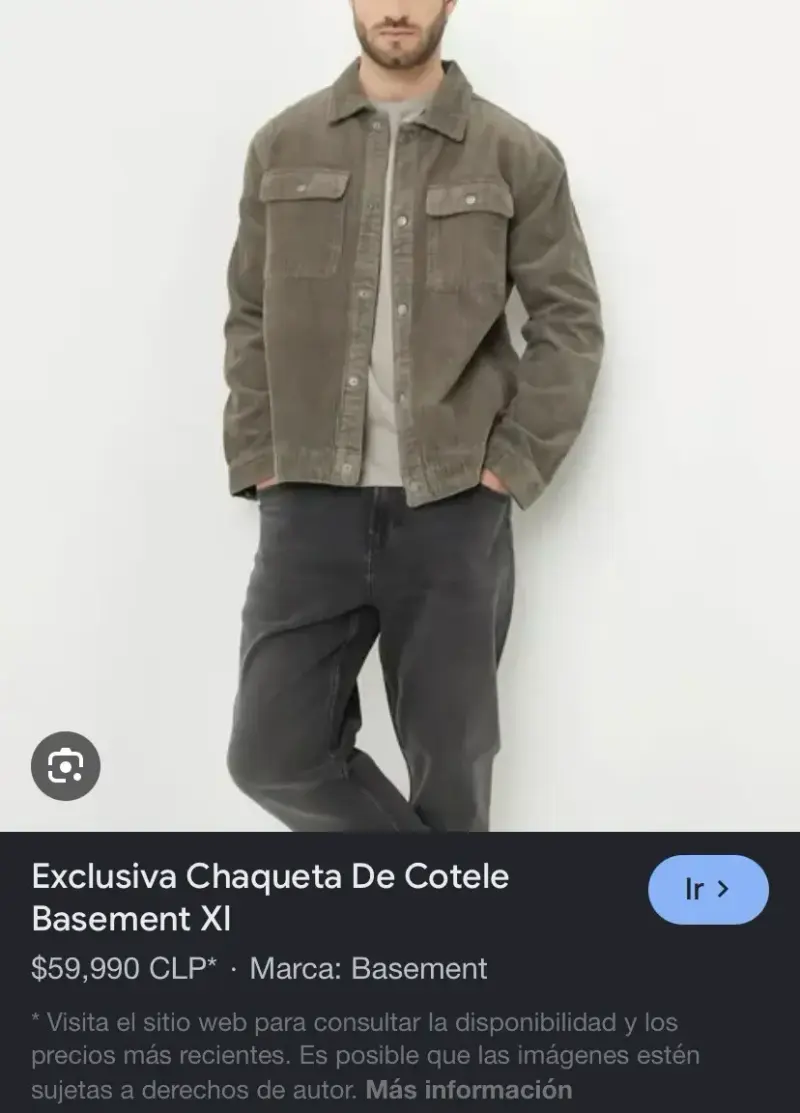 Chaqueta basement de Cotele hombre - 4