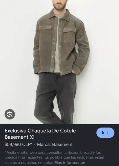 Chaqueta basement de Cotele hombre - miniatura 4
